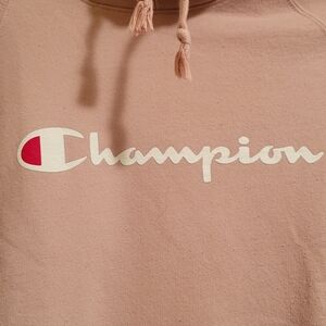 Champion Pink Hoodie Womens Size XL